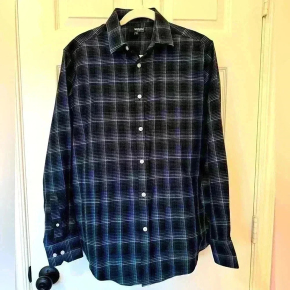 Murano Other - NWOT Murano Liquid Luxury button down. Men’s Size Medium. texture detail!